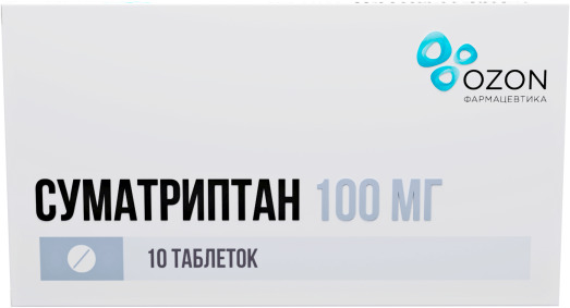 Суматриптан Канон 100 10 Шт Купить